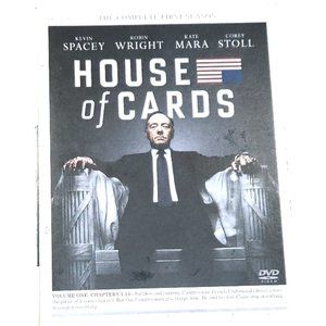 House of Cards DVD The Complete First Season, 4 Disc Set Mini Series